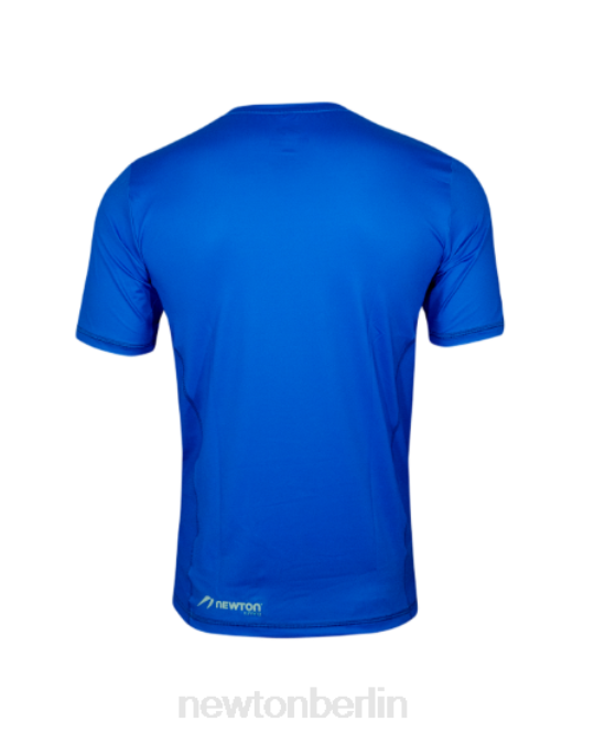 Kleidung Newton Kurzarm-Performance-Shirt Blau Frauen T80V41