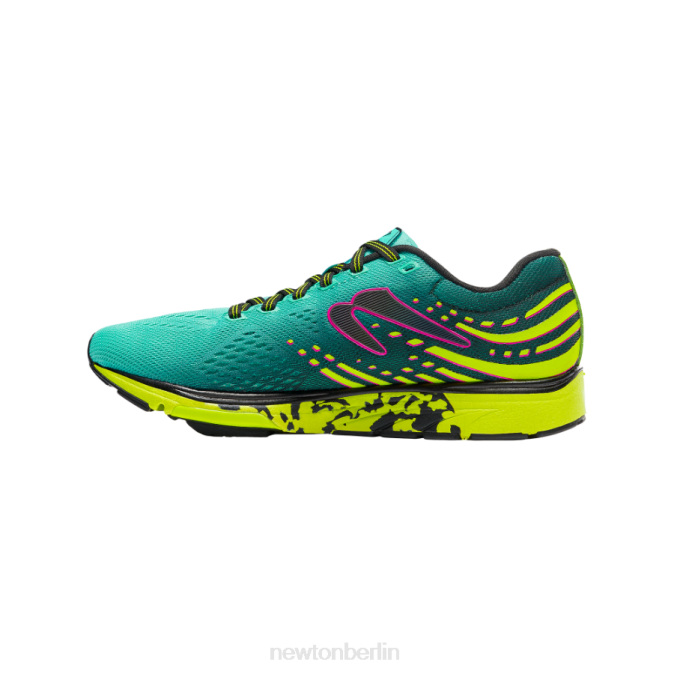 Schuh Newton Kismet 8 türkis/gelb Frauen T80V12