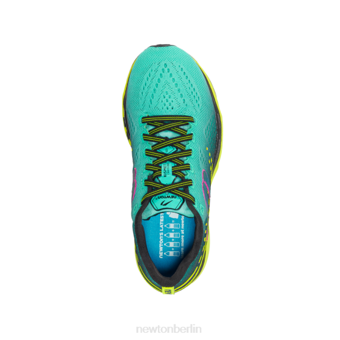 Schuh Newton Kismet 8 türkis/gelb Frauen T80V12