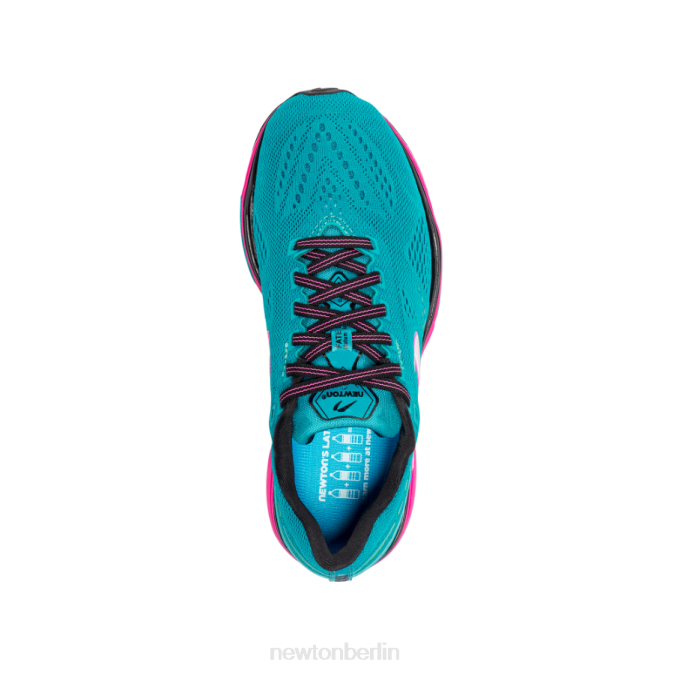 Schuh Newton Schicksal 9 blaugrün/rosa Frauen T80V1