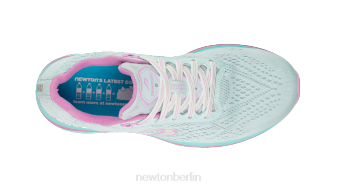 Schuh Newton Schwerkraft 12 himmelblau/rosa Frauen T80V5