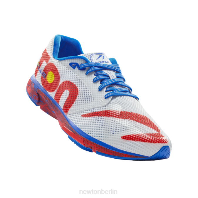 Schuh Newton Abstand 12 rot blau Männer T80V32