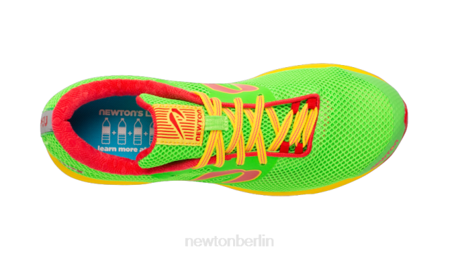 Schuh Newton Distanz-Elite Grün Rot Männer T80V39