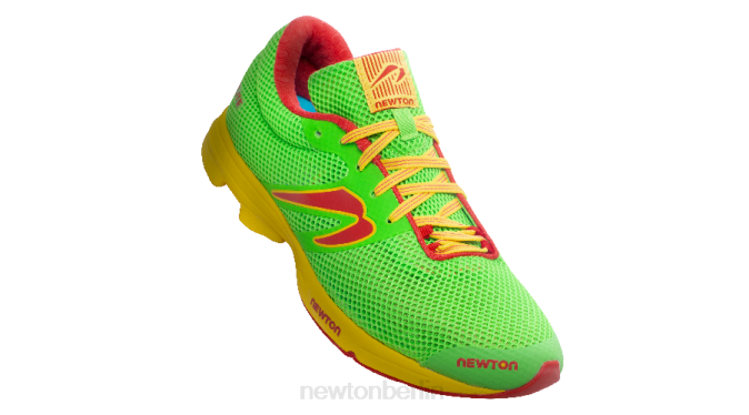 Schuh Newton Distanz-Elite Grün Rot Männer T80V39